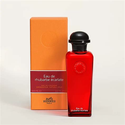 50ml flagrance eau de rubarbe hermes|hermes eau de rhubarb ecarlate.